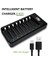 G821 8'li Pil Şarj Aleti + 4 Adet Aa Pro 2950 Mah + 4 Adet Aaa Pro 1100 Mah Şarjlı Kalem Pilli Set 1.2V Ni-Mh 2