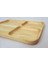 High-Tech Bambu Atıştırmalık Tabağı, Kahvaltı Sunum Tabağı, Çay Saati Tepsi, Atıştırmalık Köşesi, Mini Bahçe Sunum Tabağı, 3 Bölmeli Sunum Tabağı 2