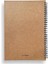 Tanıtım Spiralli Defter, Kraft Kapaklı, B5 Boyutunda (182X257 Mm), 100 Yaprak (Çizgisiz) 3