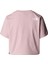 Simple Dome Cropped Kadın Pembe Outdoor T-Shirt Nf0a87u40so1 2