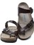 K10261DK Kifidis Soft Step Kadın Deri Mantar Terlik 36-41 Koyu Kahve Deri 2