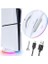 Ps5 Slim Aksesuarı Için LED Dikey Stand, 14 Işık Modlu Yükseltilmiş Stand, Playstation 5 Slim Konsol Için Vidalar ve USB C Kablosu ile Disk/dijital - Ps5 Konsoluna Uymaz (Yurt Dışından) 1