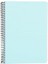 Infinity Pastel Serisi, A4, 6 Konulu (3 Kareli, 3 Çizgili) 180 Yaprak Pp Kapaklı Spiralli Defter, Mavi 2