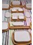 Natural Touch 6 Kişilik 25 Parça Seramik ve Bambu Kahvaltı Takımı Lüks Kahvaltılık Sunum Seti 2