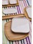 Natural Touch 6 Kişilik 25 Parça Seramik ve Bambu Kahvaltı Takımı Lüks Kahvaltılık Sunum Seti 4