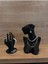 Dekoratif Takı Mankeni Teşhir Standı 25 cm Orta Boy 2'li Set 4