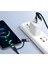 Samsung S21 / S22 / S23 / A15 / A25 / A35 / A42 / A55 / M51 / M34 Uyumlu 4in1 120W Hızlı Şarj Kablosu 4