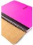 Capricorn Neon Serisi, A4, 6 Konulu (3 Kareli, 3 Çizgili) 180 Yaprak Pp Kapaklı Spiralli Defter, Pembe 2