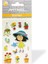 PM-968 Çiçekçi Puffy Sticker, Puffy Çıkartma 7,5X11,5 cm 1
