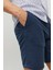 Jack Jones Erkek Koyu Lacivert Chino Şort 12182549 1