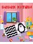 Bebek Siyah-Beyaz Kumaş Sessiz Kitap - Bez Kitap 2