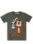 Küçük Kaplan Erkek Çocuk T-shirt Kapri Şort Takım 5