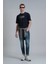 Joy Smart Jean Erkek Pantolon Slim Fit Mavi 1