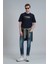 Joy Smart Jean Erkek Pantolon Slim Fit Mavi 4