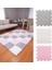 Pembe-Gri-Beyaz Modern Salon-Oturma Odası/yatak Odası/mutfak/antre/hol/koridor Halısı/kreş Halısı Japon Halı/peluş Halı 1