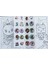 4 Adet Stickerli Boyama Kitabı ve 12 Li Kuru Boya Kalemi (Kuromi/gabbys/minnie/toca Boca) 4