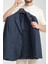 Tadic Erkek Lacivert Desenli Esneyen Kumaş Slim Fit Torba Cepli Yarım Astar 4 Mevsim Blazer Ceket 4