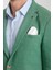 Pasure Erkek Yeşil Esnek Kumaş Slim Fit Dar Kesim Spor Blazer Ceket 2