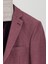 Icardi Erkek Vizon Dokulu Kumaş Mono Yaka Slim Fit Spor Blazer Ceket 2