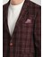 Galileo Erkek Indigo Ekose Mono Yaka Slim Fit Spor Blazer Ceket 2