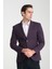 Vrd Erkek Beyaz-Lacivert Slim Fit Mono Yaka Spor Blazer Ceket 3