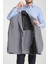 Tadic Erkek Lacivert Desenli Esneyen Kumaş Slim Fit Torba Cepli Yarım Astar 4 Mevsim Blazer Ceket 4