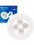 KK-902 E27 Duy 48 Watt Beyaz 4lü Ufo LED Lamba 3