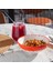 Sunset 3'lü Kase Seti - 15 Cm Kırmızı Seramik Kaseler Salata, Çorba, Makarna, Tatlı ve Granola İçin 4