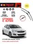 Citroen C Elysee Silecek Takımı 2015 Model Araca Özel Aparat 1