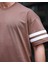 Kolu Şerit Detaylı Oversize Tshirt 4