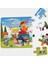 Çocuklar Için Ahşap Okul Puzzle Yapboz 16 Parça 21X29CM 2
