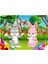 Çocuklar Için Ahşap Tavşan Puzzle Yapboz 16 Parça 21X29CM 1