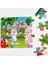 Çocuklar Için Ahşap Tavşan Puzzle Yapboz 16 Parça 21X29CM 2