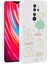 Xiaomi Redmi Note 8 Pro ile Uyumlu Kılıf Beyaz Tan Silikon Kapak (Xiaomi Redmi Note 8 Pro ile Uyumlu, Beyaz) 1