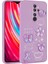 Xiaomi Redmi Note 8 Pro ile Uyumlu Kılıf Mor Tan Silikon Kapak (Xiaomi Redmi Note 8 Pro ile Uyumlu, Mor) 1