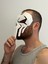 Punisher Maske Marvel Rivals Kahraman Maskesi Parti Maske (Lastik Yok) 4