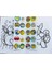 4 Adet Stickerli Boyama Kitabı ve 12 Li Kuru Boya Kalemi (Roblox/sonic/pocemon/labubu) 4