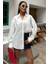 Klasik Oversize Poplin Gömlek 3421 2