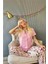 Açık Pembe Florado Exclusive Önden Düğmeli Kısa Kollu Kadın Pijama Takımı 3