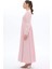 ŞERİT BİYELİ ELBİSE Pembe 3