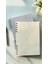 Tanıtım Spiralli 80 Yaprak Çizgisiz A5 Defter, Not Defteri, Okul Defteri, 4 Farklı Renk Seçeneği (01 Light Grey) 3