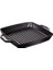Grill Pans Çift Kulplu Döküm Izgara Tava, Siyah 3