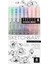 Uni Write Jel Kalem, 0.8 Mm, 8 Renk- Pastel 1