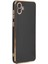 Samsung Galaxy A04 Için Kılıf Olive Plated Siyah [galaxy A04 ile Uyumlu Kılıf - Siyah] 1