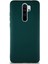 Iletişim Xiaomi Redmi Note 8 Pro ile Uyumlu Kılıf Soft Premier Renkli Silikon Kapak - Yeşil 1