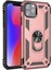 Apple iPhone 11 Pro (5.8'') Için Kılıf Military Ring Holder Rose Gold [Apple iPhone 11 Pro ile Uyumlu Kılıf - Rose Gold] 3