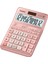 Masa Üstü Hesap Makinesi 12 Hane Pembe DF-120FM-PK Casıo JF-120FM Pembe Renk 12 Haneli Vergi Maliyeti Satış Marjı Hesaplayıcı Dual Power 1