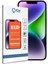 Iletişim Apple iPhone 14 Tam Kaplayan 21D Temperli Ekran Koruyucu Cam 3