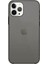Apple iPhone 13 Pro Uyumlu Hardtop Basic Sert Kapak Kılıf (Şeffaf Siyah) 2