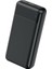 20000 Mah 2x USB Çıkış, 1x Micro USB Giriş, 1x Type-C Giriş, 2.4A Powerbank Taşınabilir Şarj Cihazı, PW-105 (Siyah) 1